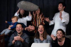 Les Anciens de L'U.Ni autour de Nicolas Guiet - Photo Paul Stefanaggi