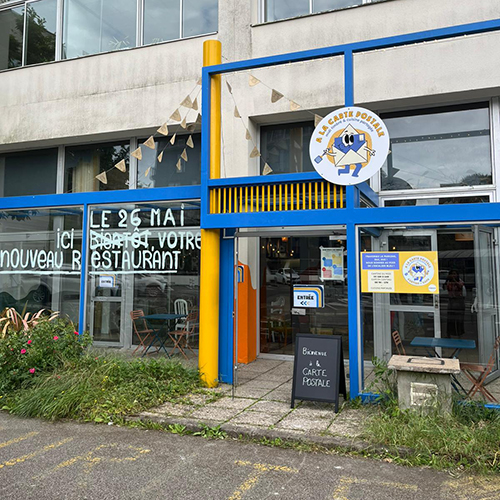 À LA CARTE POSTALE  Midi timbré & cuisines partagées   Nantes