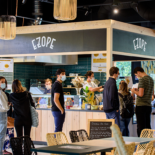 EZOPE  Focaccia dans un food hall  Carquefou