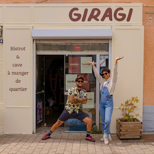 GIRAGI  Cave à manger de quartier  Nantes