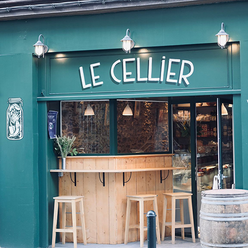 LE CELLIER   Traiteur-épicerie-cave inspiré  Nantes