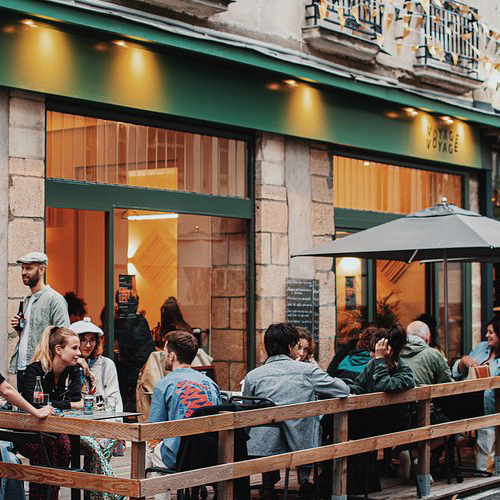 VOYAGE VOYAGE  Bar et restaurant audiophile  Nantes
